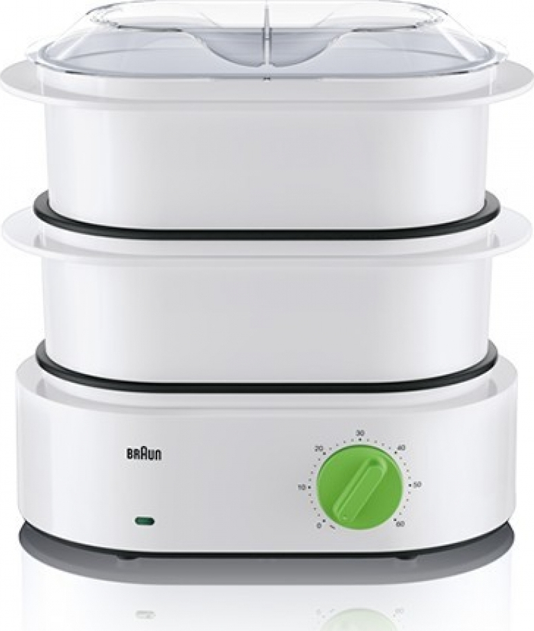 Braun FS 3000 Ατμομάγειρας με 2 Επίπεδα Μαγειρέματος 6.2lt