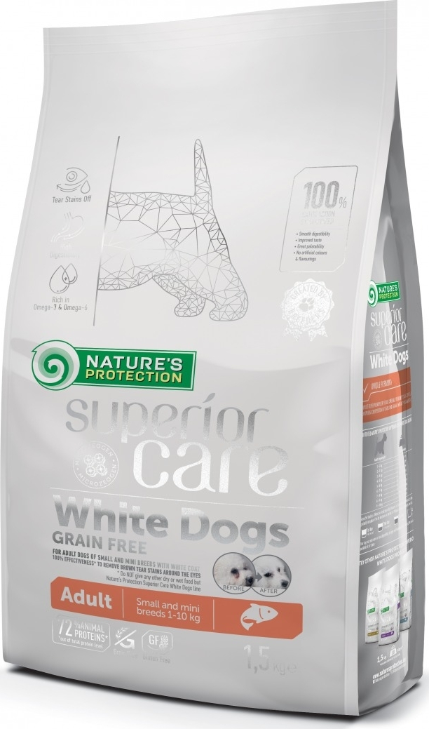 Nature's Protection Superior Care White Dogs Adult Small & Mini