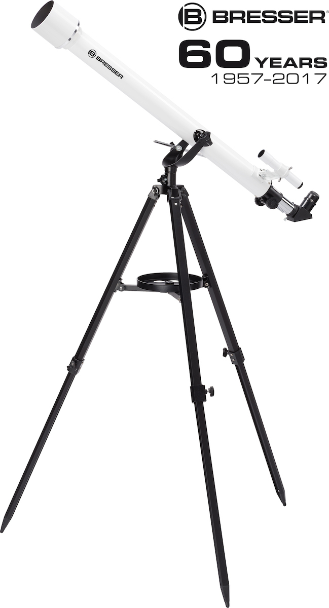 Bresser Classic 60/900 Az Lens Διοπτρικό Τηλεσκόπιο με Υποδοχή για Smartphone Camera