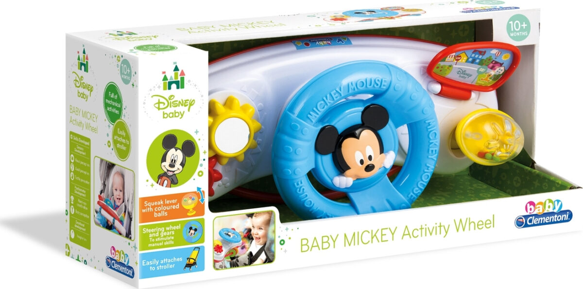 Baby Clementoni Baby Mickey Activity Wheel για 10+ Μηνών - Image 1