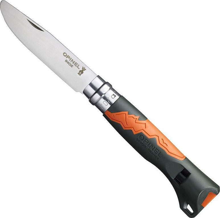 Opinel No.7 Outdoor Junior Σουγιάς Πορτοκαλί σε Θήκη