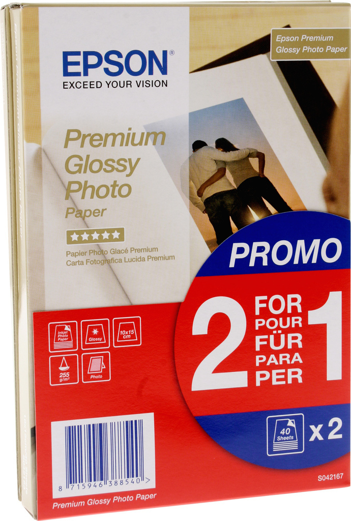 20200304145825_c10c4881 Epson Premium Glossy Φωτογραφικό Χαρτί A6 (10x15) 255gr/m² για Εκτυπωτές Inkjet 80 Φύλλα - Image 2