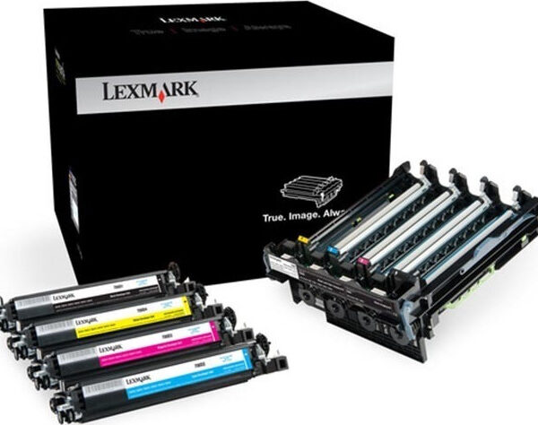 Lexmark 70C0Z50 Γνήσιο Drum Laser Εκτυπωτή Μαύρο/Κίτρινο/Κυανό/Ματζέντα 40000 Σελίδων