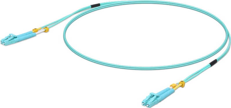 Ubiquiti Καλώδιο Οπτικής Ίνας LC-LC 1m Τιρκουάζ