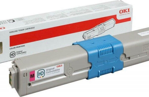 OKI 44469706 Γνήσιο Toner Laser Εκτυπωτή Κυανό 2000 Σελίδων