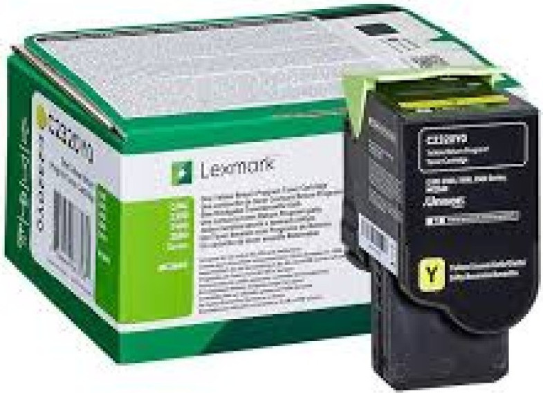 Lexmark C2320Y0 Γνήσιο Toner Laser Εκτυπωτή Κίτρινο Return Program 1000 Σελίδων