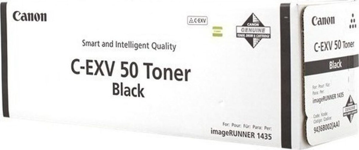 Canon C-EXV50 Γνήσιο Toner Laser Εκτυπωτή Μαύρο 17600 Σελίδων (9436B002) - Image 1