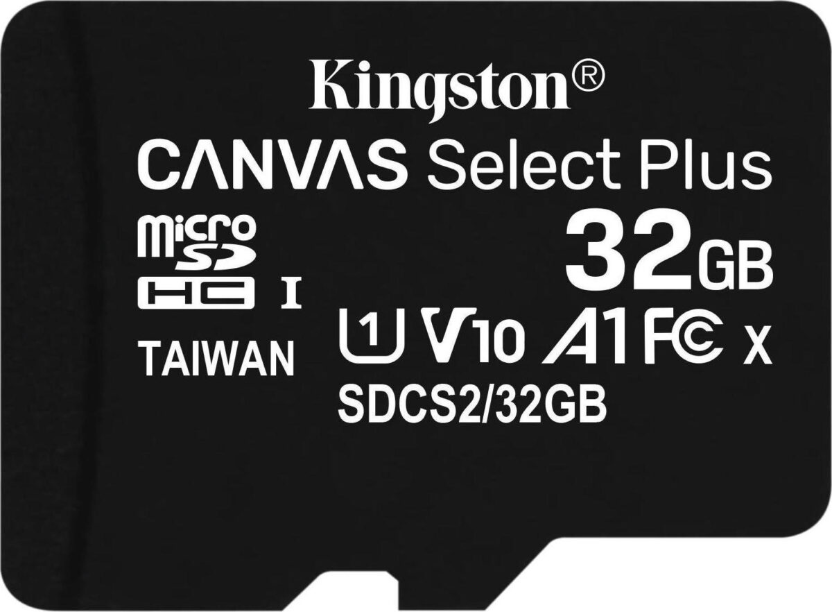 Kingston Canvas Select Plus microSDHC 32GB Class 10 U1 V10 A1 UHS-I - Image 1