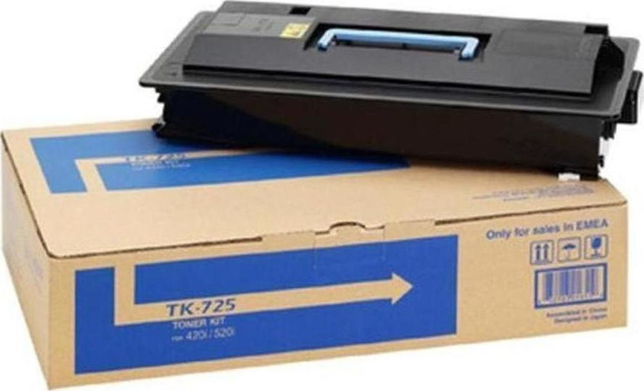 Kyocera TK-725 Γνήσιο Toner Laser Εκτυπωτή Μαύρο 34000 Σελίδων (1T02KR0NL0)