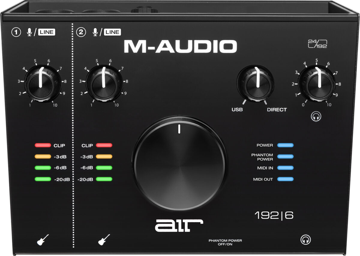 M-Audio Εξωτερική Επαγγελματική Κάρτα Ήχου AIR 192|6 Συνδεσιμότητα USB - Image 1