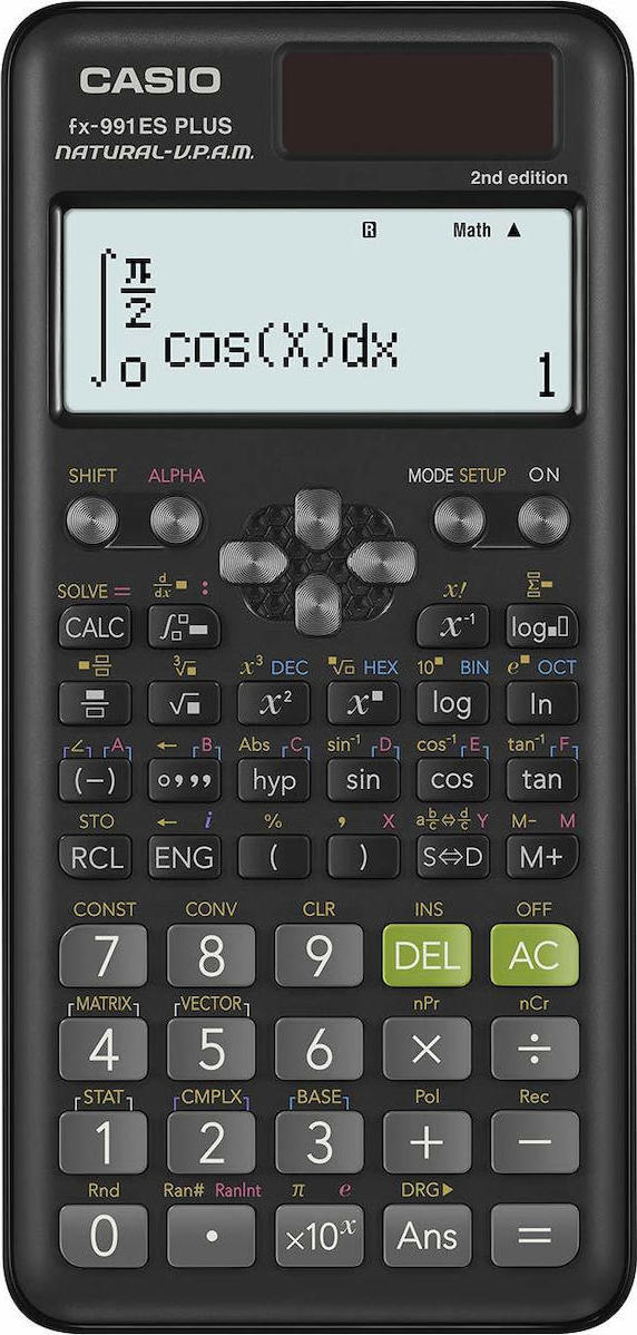 Casio FX-991ES Plus 2nd edition Επιστημονική Αριθμομηχανή