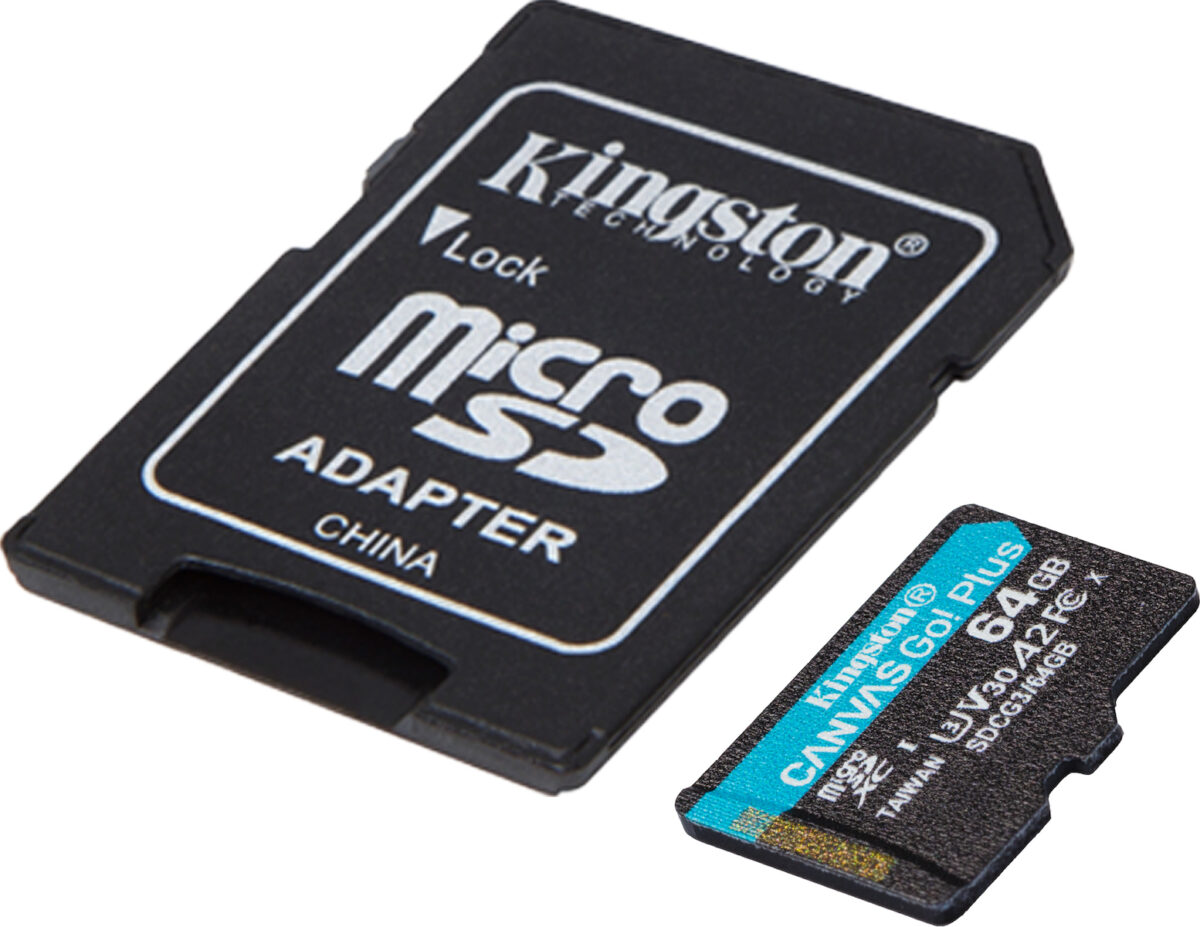 Kingston Canvas Go Plus microSDXC Class 10 U3 V30 A2 UHS-I - Image 2