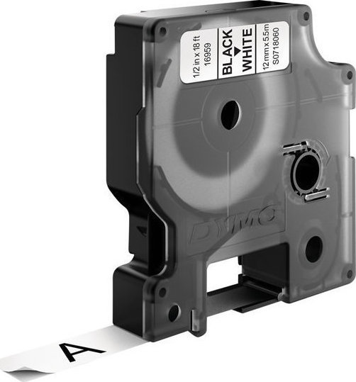 Dymo 16959 Ταινία Ετικετογράφου 5.5m x 12mm σε Λευκό Χρώμα
