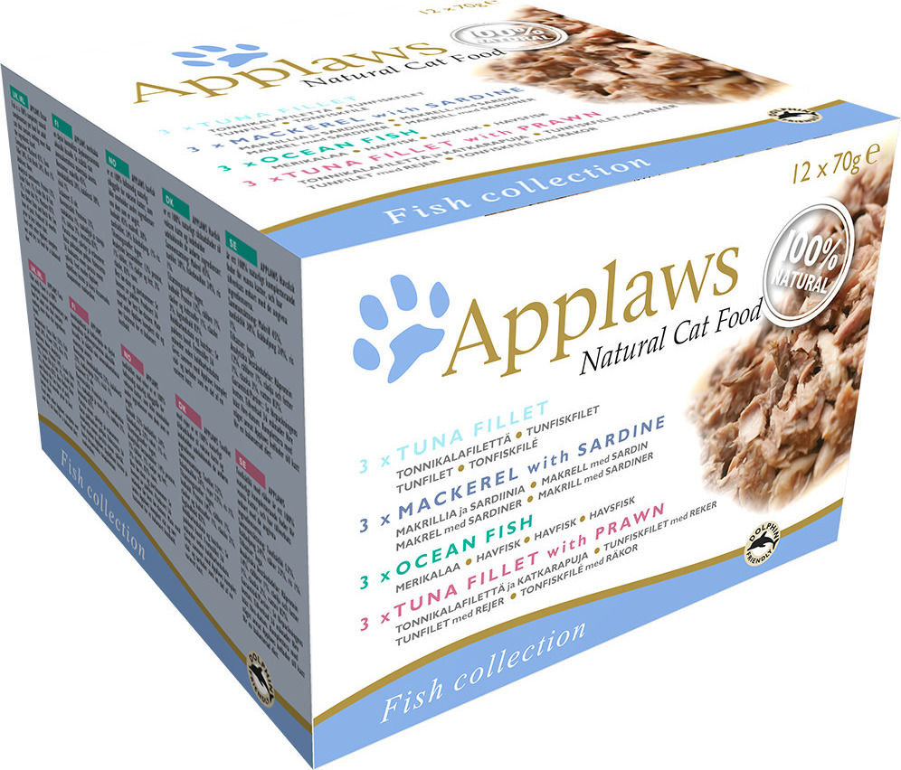 Applaws Multi Packs Fish Deluxe 12x70gr
