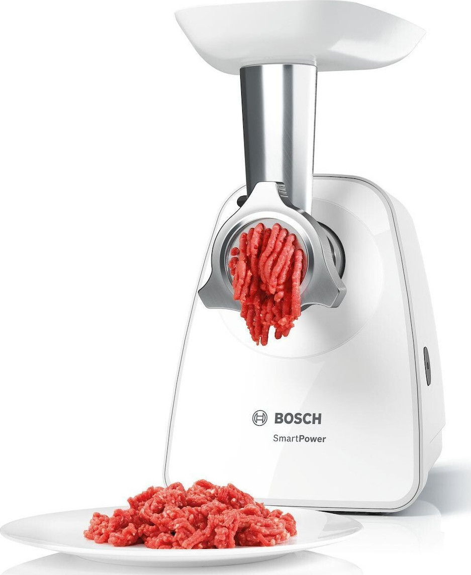 Bosch Μηχανή Άλεσης Κιμά 350W Λευκή