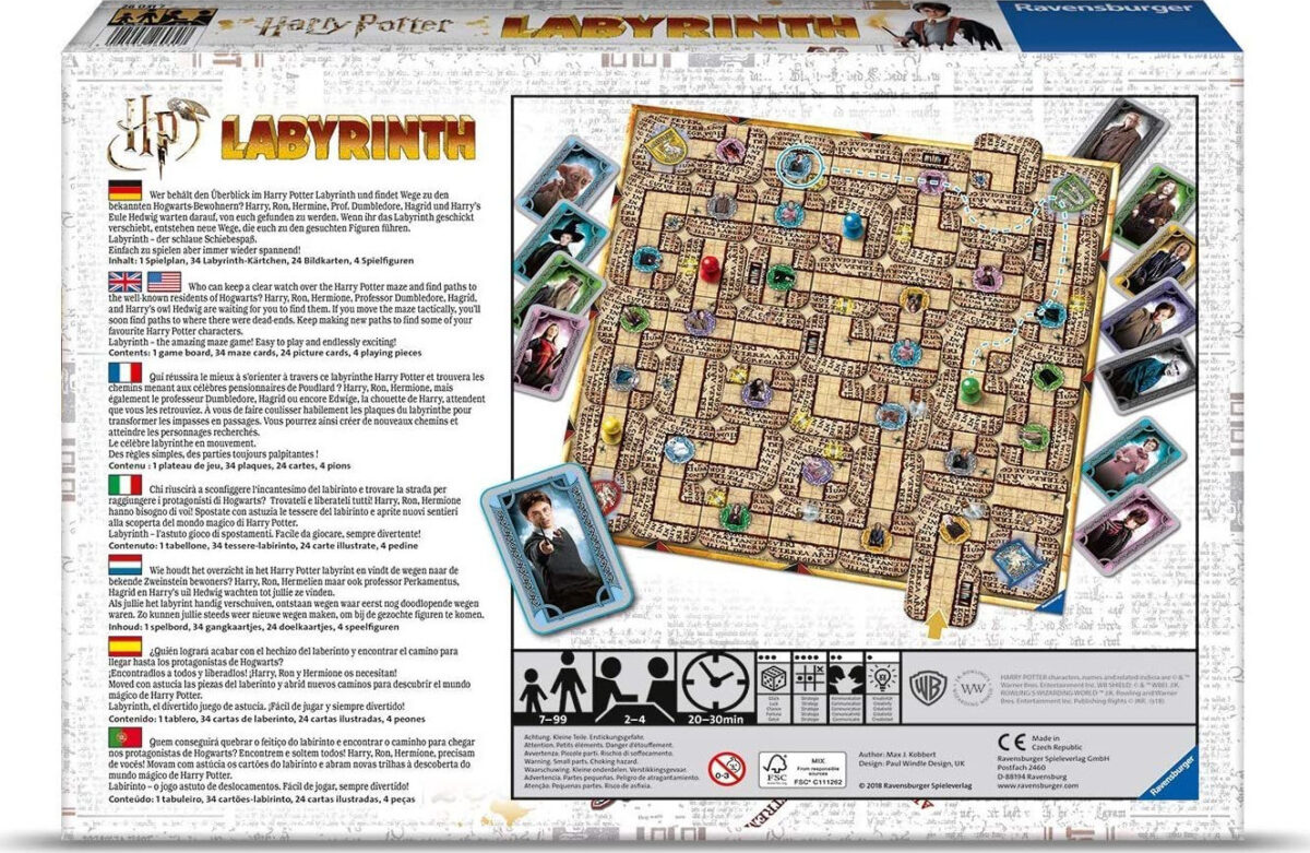 Harry Potter Labyrinth 7+ Ετών (EN) Ravensburger - Image 3