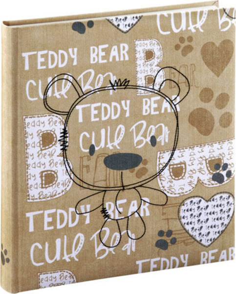 HAMA Παιδικό Άλμπουμ Teddy Bear 50 Σελίδων για 250 Φωτογραφίες Διαστάσεων 10x15εκ. Καφέ 29x32εκ.