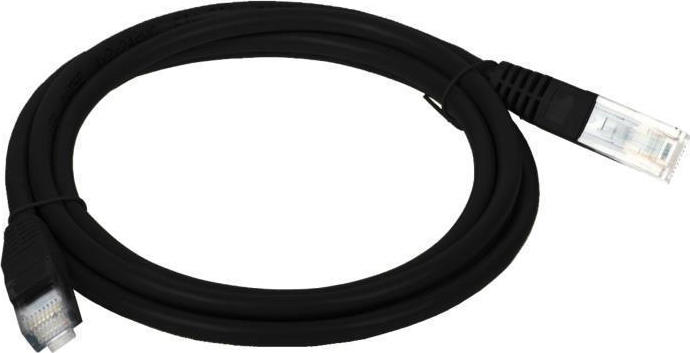 A-LAN F/FTP Cat.5e Καλώδιο Δικτύου Ethernet 1m Μαύρο