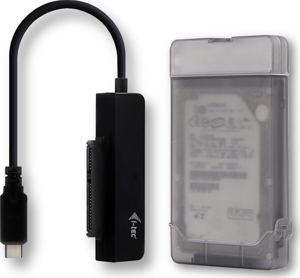 i-tec MySafe Θήκη για Σκληρό Δίσκο 2.5" SATA III με σύνδεση USB3.0 σε Διάφανο χρώμα - Image 4