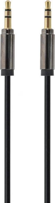 Gembird Καλώδιο 3.5mm male - 3.5mm male Μαύρο 1.8m (CCAP-444-6)