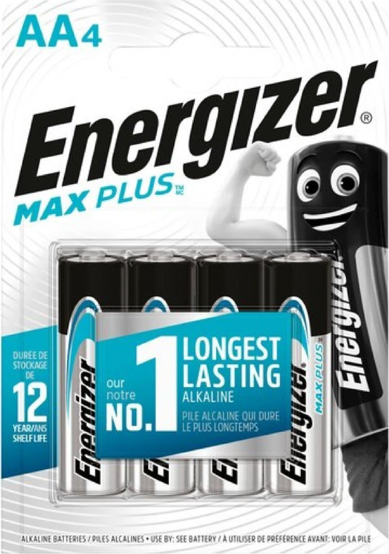Energizer Max Plus AA 1.5V 4τμχ