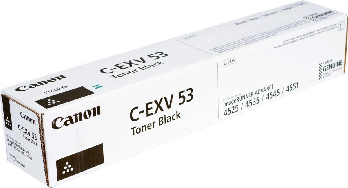 Canon C-EXV53 Γνήσιο Toner Laser Εκτυπωτή Μαύρο 42100 Σελίδων (0473C002) - Image 2