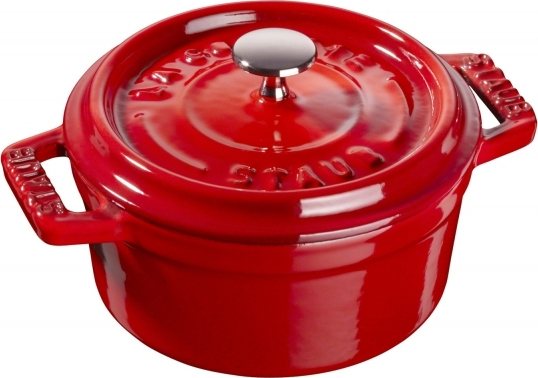 Staub Mini Cocotte Βαθιά Κατσαρόλα από Μαντέμι 0.25lt / 10cm Cherry