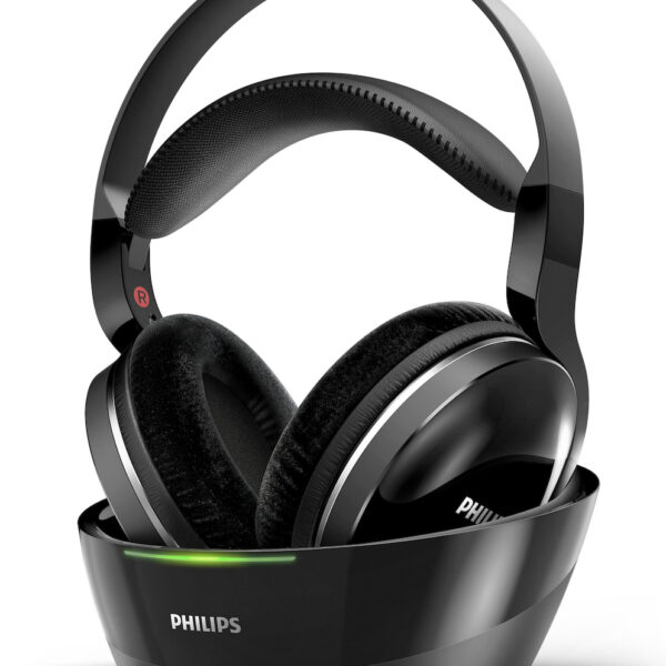 Philips SHD8850 Ασύρματο RF / 3.5mm με 20 ώρες Λειτουργίας Μαύρα