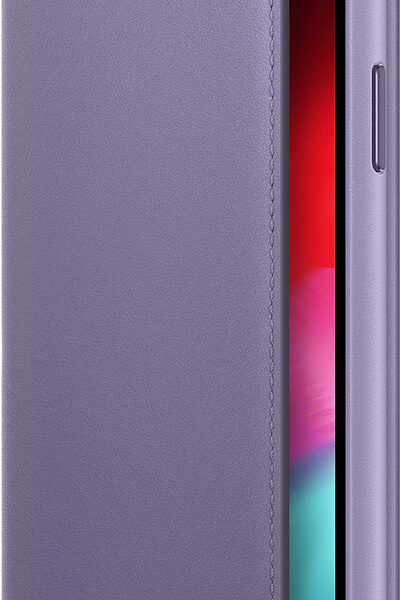Apple Leather Folio Μωβ (iPhone X / Xs)