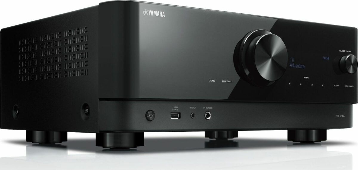 Yamaha RX-V4A Ραδιοενισχυτής Home Cinema 4K/8K 5.2 Καναλιών 115W/6Ω με HDR Μαύρος - Image 2