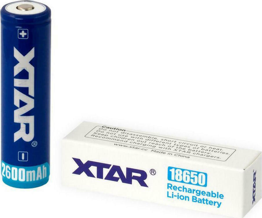XTAR 18650 2600mAh 3.7V 1τμχ