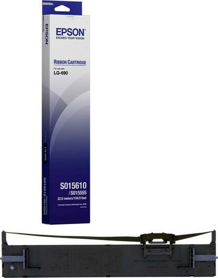Epson S015610 Γνήσια Μελανοταινία για LQ-690 1τμχ (C13S015610)