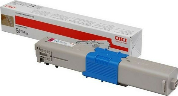 OKI 46508714 Γνήσιο Toner Laser Εκτυπωτή Ματζέντα 1500 Σελίδων