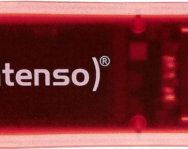 Intenso Rainbow Line 128GB USB 2.0 Κόκκινο