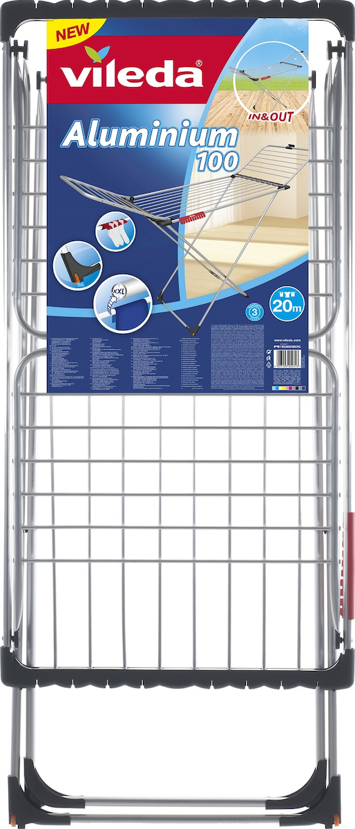20200917143834_ce1c1c9d Vileda Aluminium Πτυσσόμενη Απλώστρα Δαπέδου από Αλουμίνιο με Μήκος Απλώματος 20m - Image 4