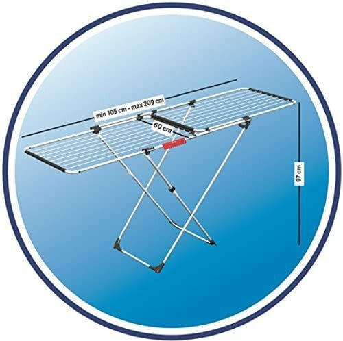 20200917144850_c815449f Vileda Doble Πτυσσόμενη Απλώστρα Δαπέδου από Μέταλλο με Μήκος Απλώματος 22m - Image 6