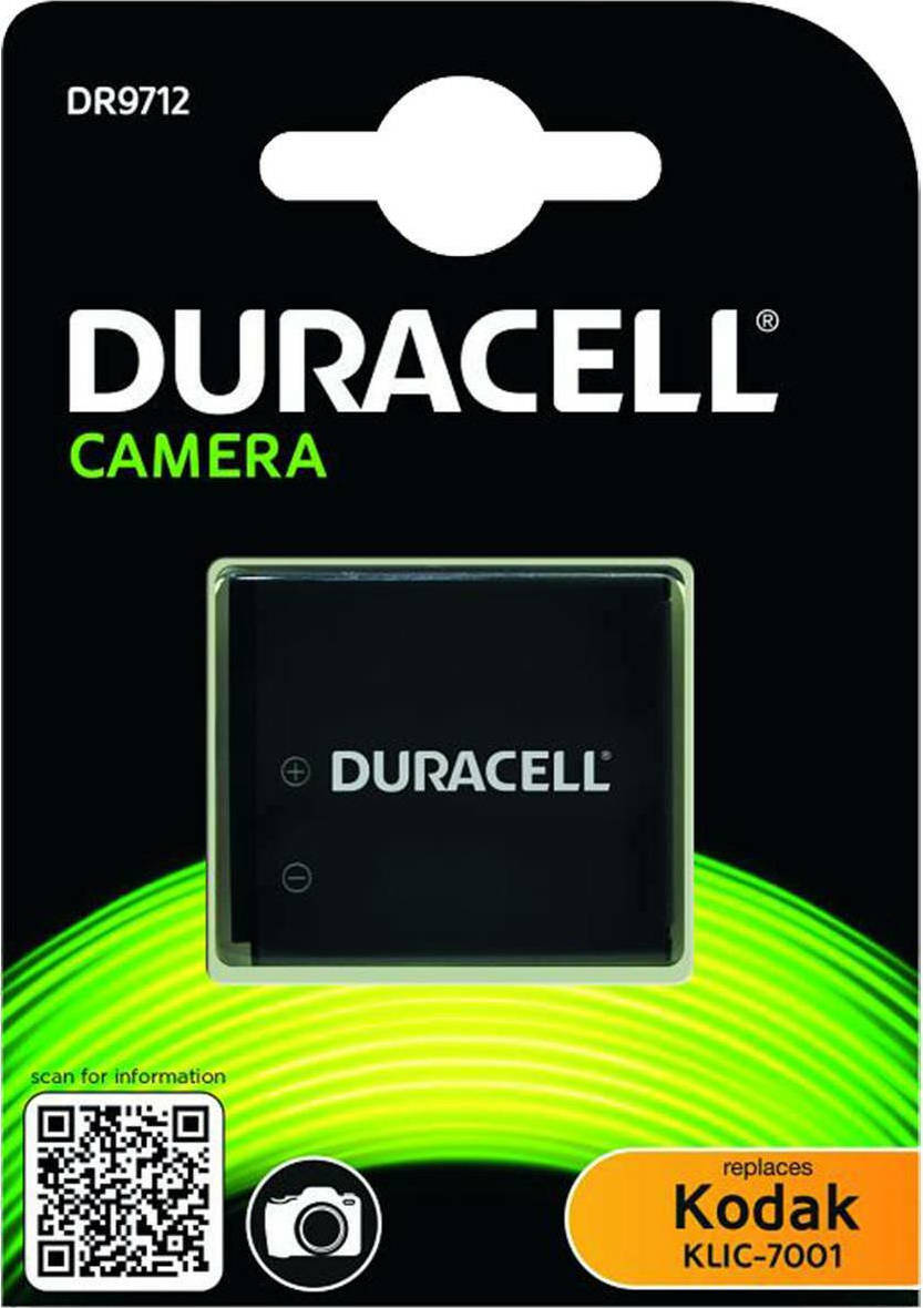 Duracell Μπαταρία Φωτογραφικής Μηχανής DR9712 Ιόντων-Λιθίου (Li-ion) 700mAh Συμβατή με Kodak