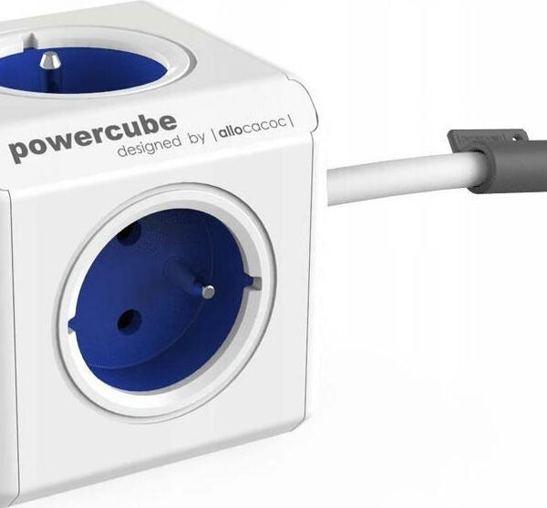 Allocacoc Extended PowerCube 5 Θέσεων με Καλώδιο 1.5m Γαλλίας