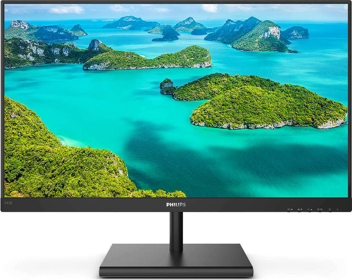 20201005132725_philips_e_line_245e1s Philips E Line 245E1S IPS Monitor 24" QHD 2560x1440 με Χρόνο Απόκρισης 4ms GTG - Image 1