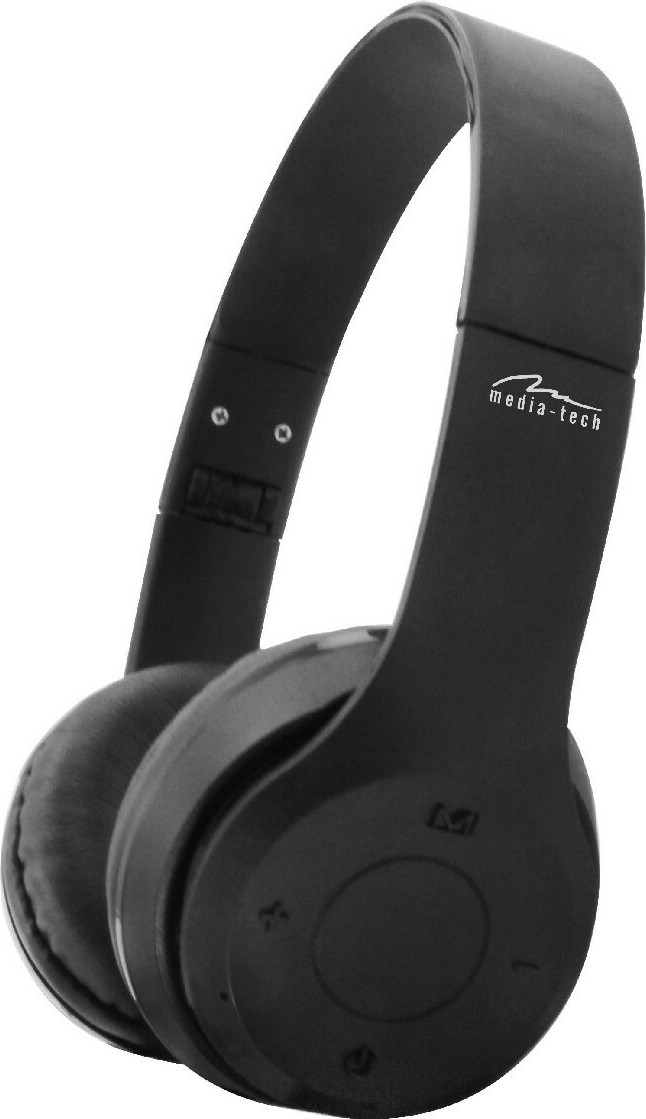 Media-Tech Epsilon BT Bluetooth / 3.5mm με 8 ώρες Λειτουργίας Μαύρα