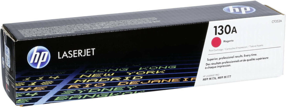 HP 130A Γνήσιο Toner Laser Εκτυπωτή Ματζέντα 1000 Σελίδων (CF353A) - Image 2