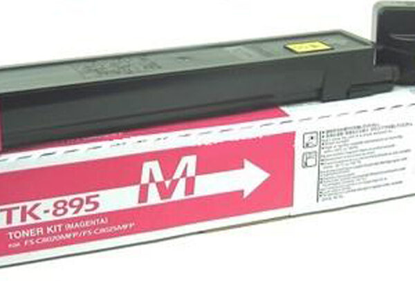 Kyocera TK-895M Γνήσιο Toner Laser Εκτυπωτή Ματζέντα 6000 Σελίδων (1T02K0BNL0)