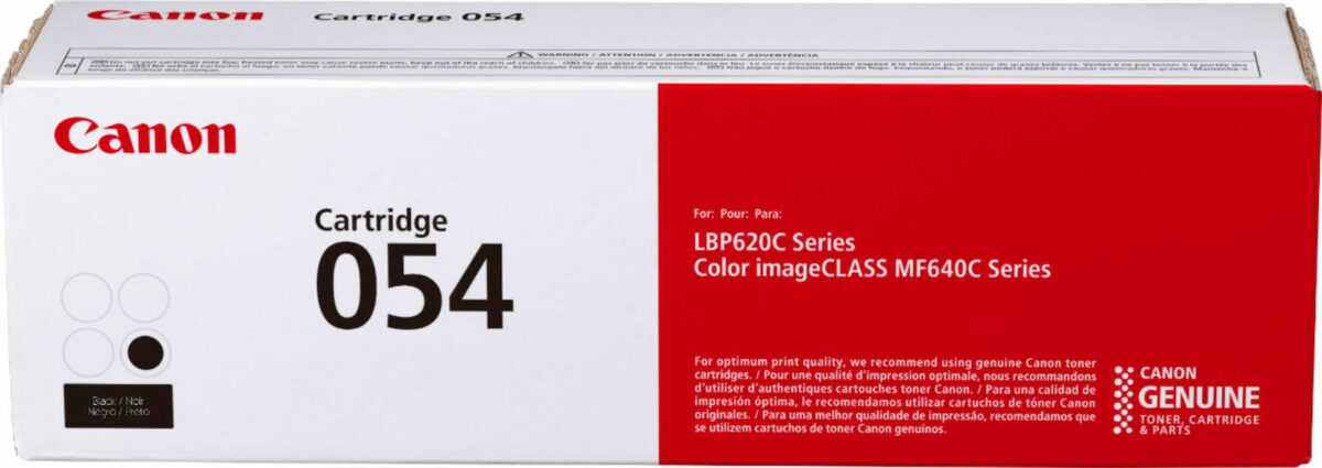 Canon 054 Γνήσιο Toner Laser Εκτυπωτή Μαύρο 1500 Σελίδων (3024C002) - Image 2