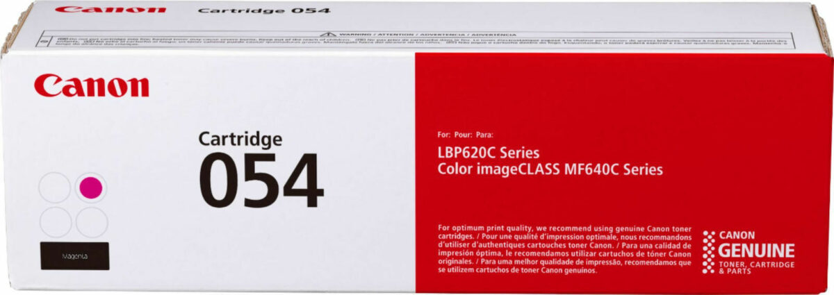 Canon 054 Γνήσιο Toner Laser Εκτυπωτή Ματζέντα 1200 Σελίδων (3022C002) - Image 3