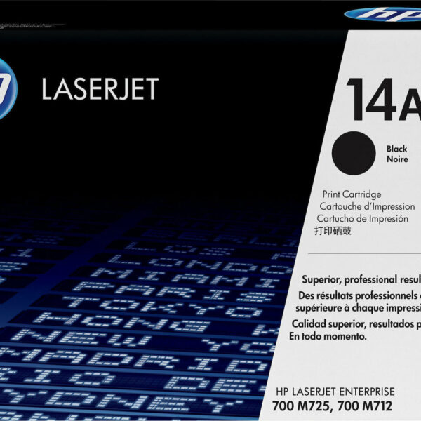 HP 14A Γνήσιο Toner Laser Εκτυπωτή Μαύρο 10000 Σελίδων (CF214A)