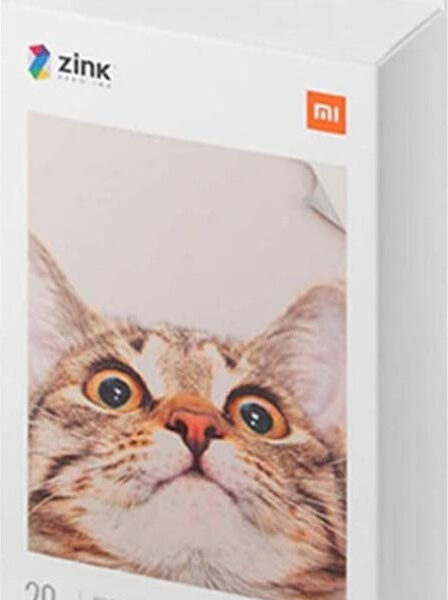Xiaomi Mi Portable Φωτογραφικό Χαρτί Gloss A8 (5.2x7.4) για Εκτυπωτές Zink 20 Φύλλα