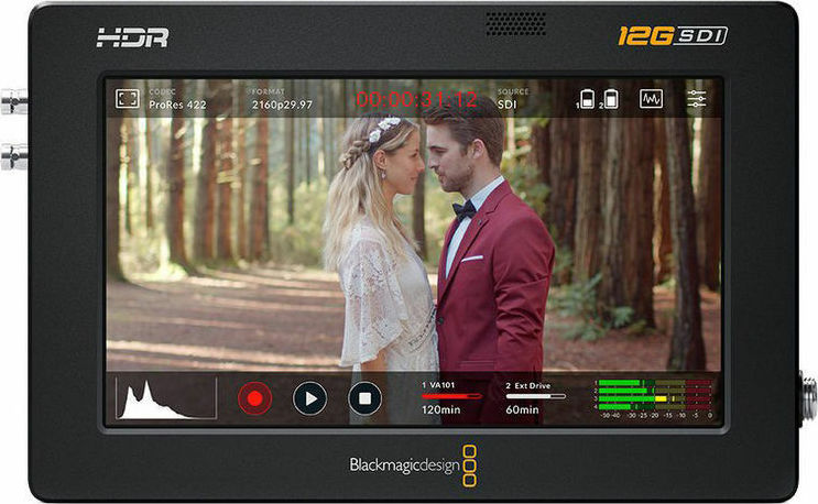 Blackmagic Design Monitor - Recorder Video Assist 5 12G HDR
