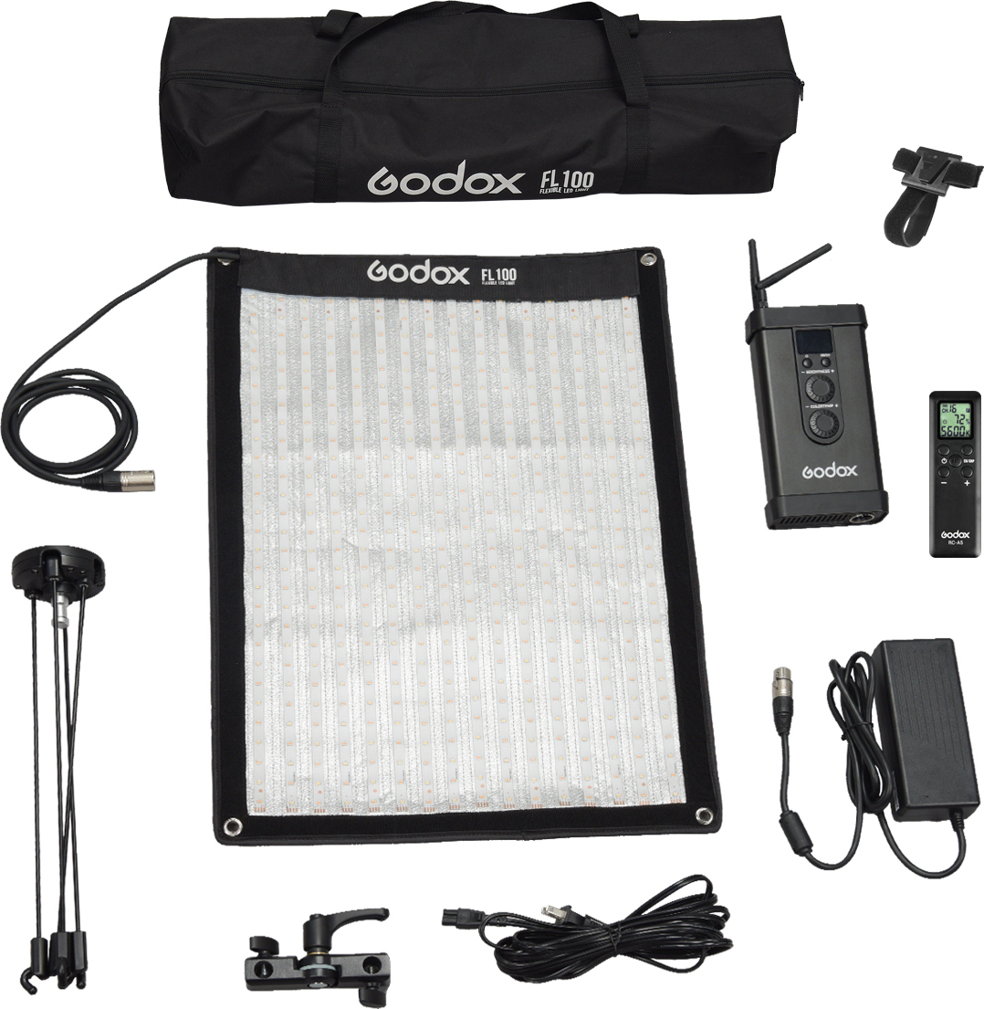 20201112153855_da2a453d Godox FL100 Flexible LED Light 3300-5600K 100W - Image 2