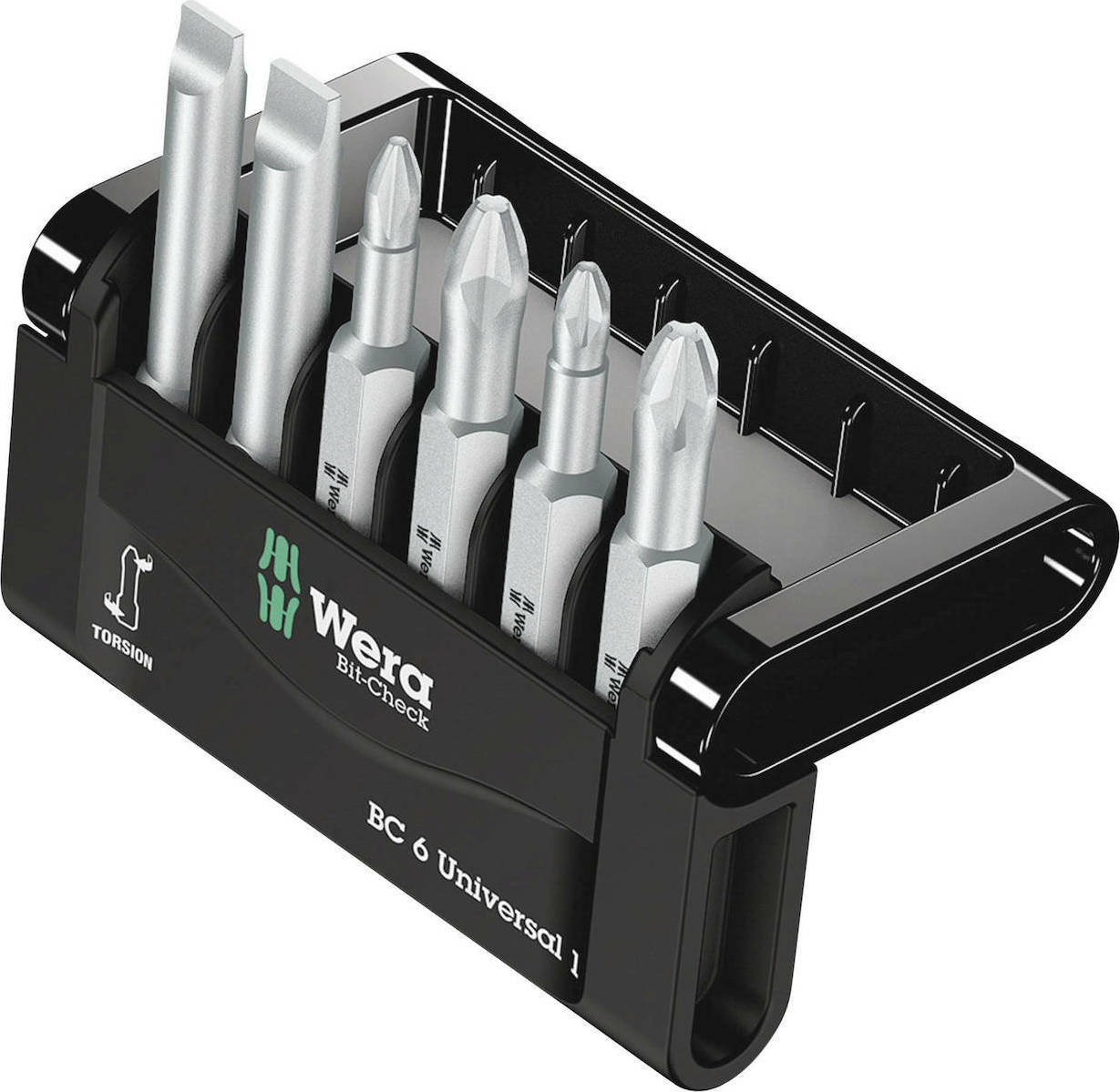 Wera Σετ 6 Μύτες Κατσαβιδιού Bit Check 6 Universal 1