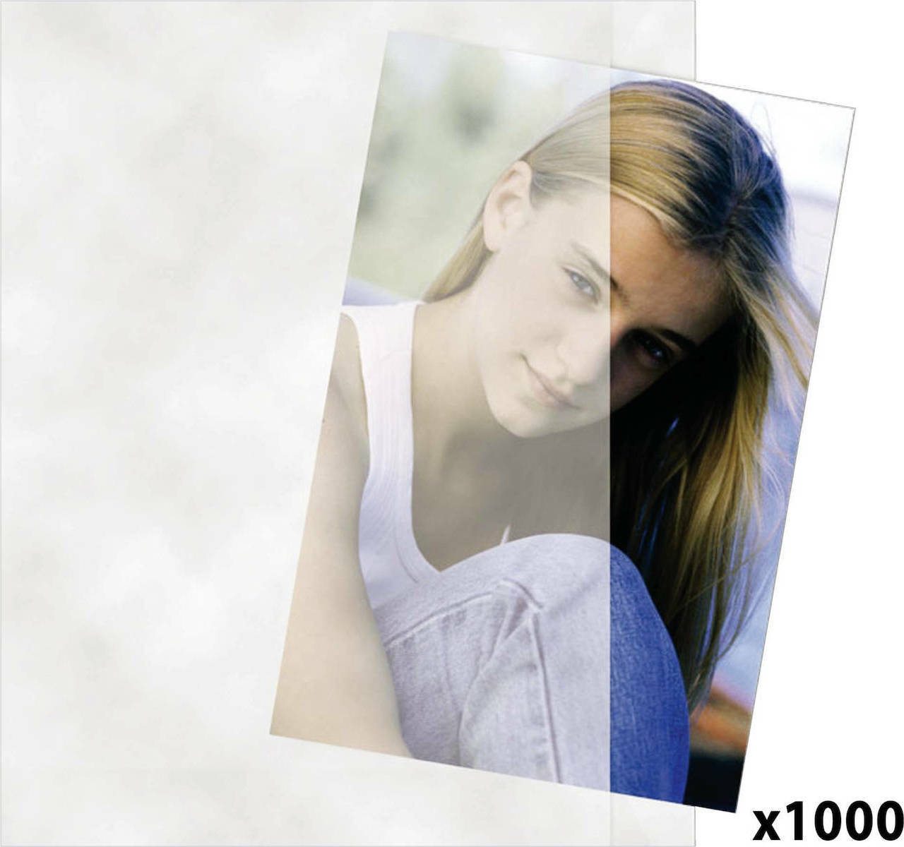 Daiber Άλμπουμ Glassine Sleeves 1x1000 Λευκό